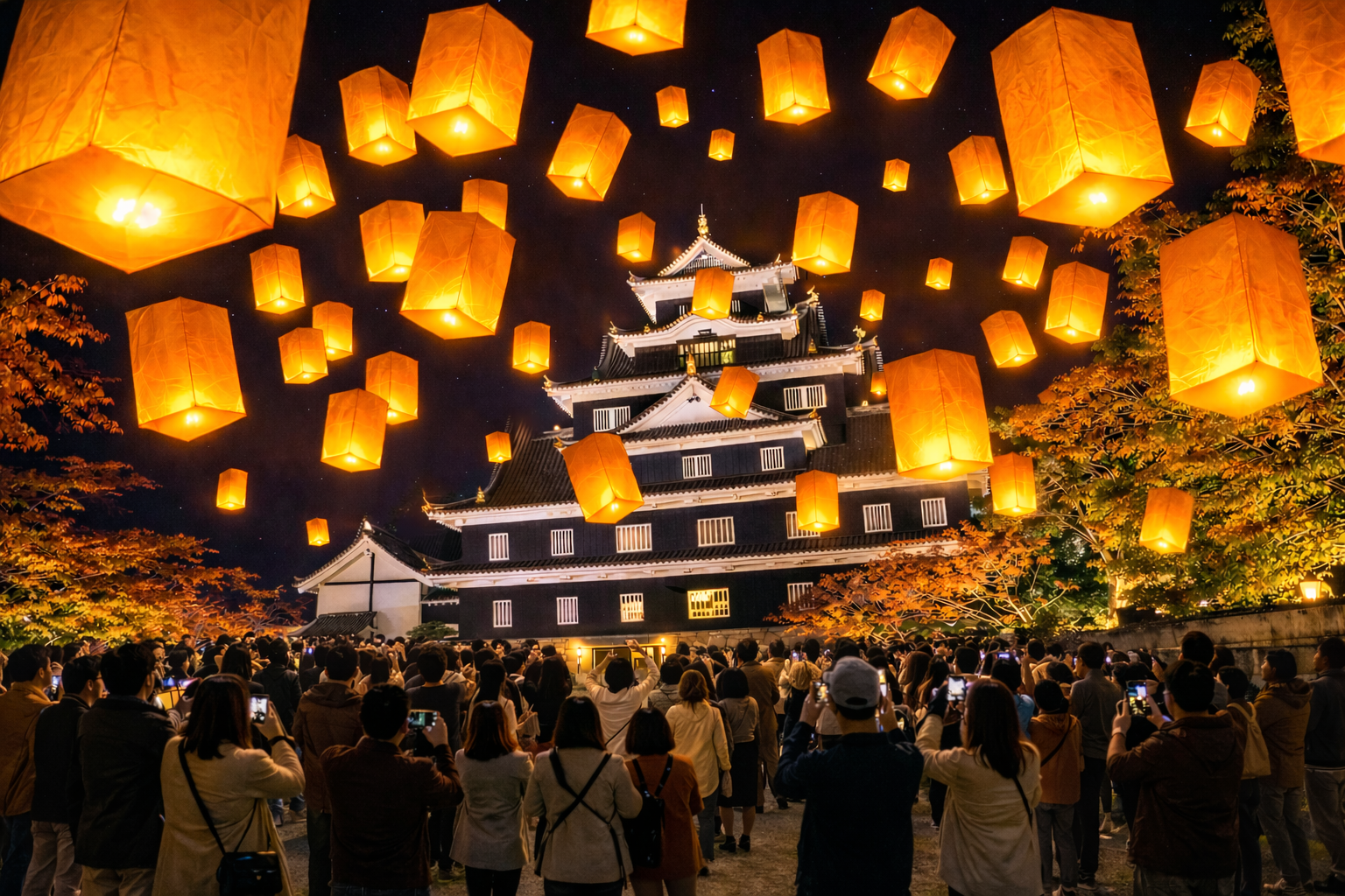 烏城天燈（スカイランタン）